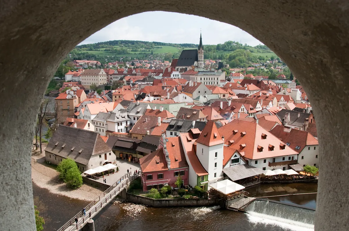 Best Night Views of Český Krumlov Castle