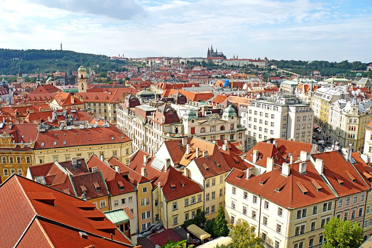 View from St Vitus Cathedral Tower vs Petrin: Best Views